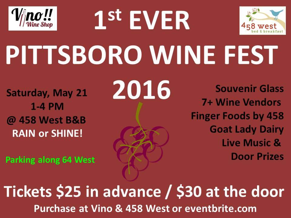 Pittsboro's First Wine Festival Chatham Real Estate Blog